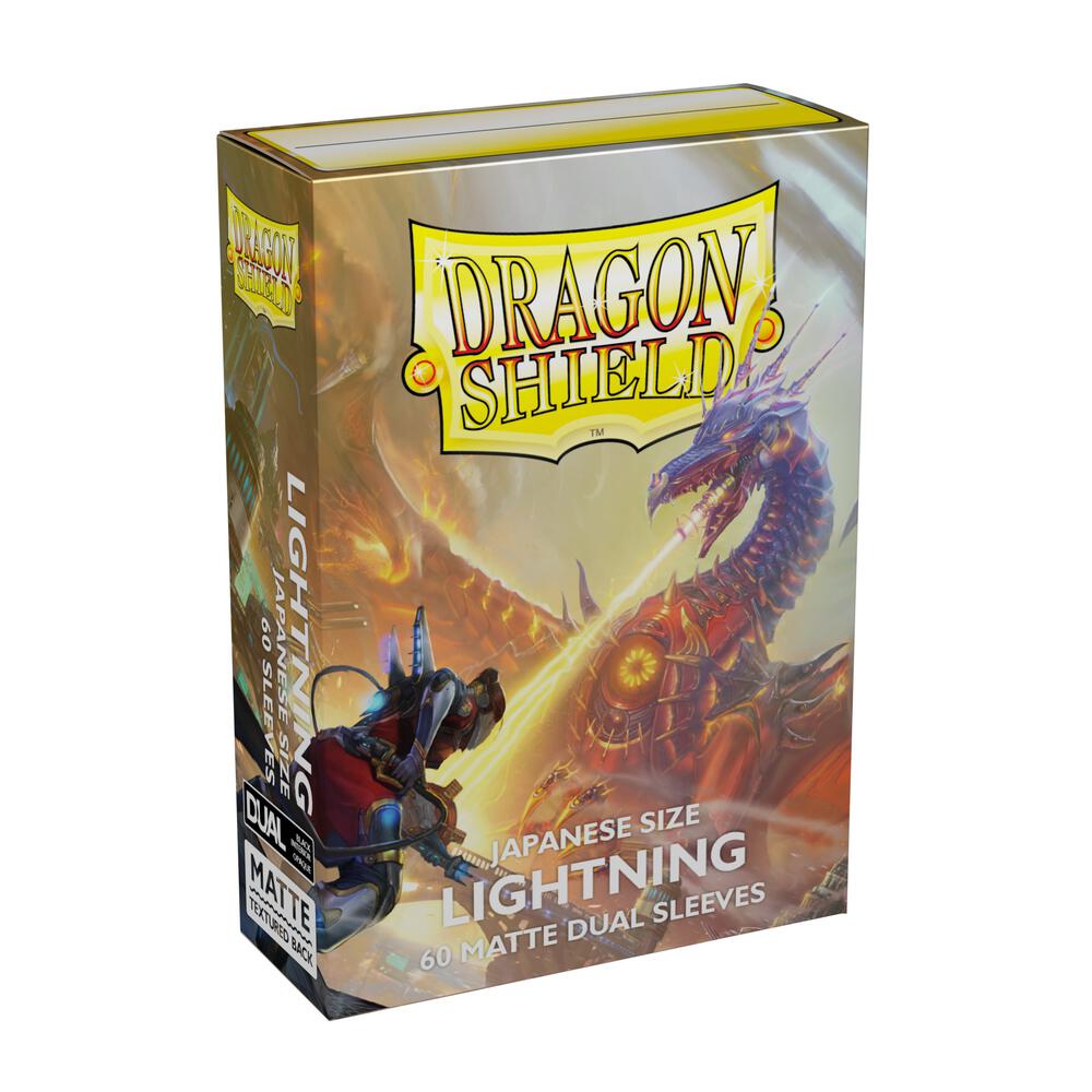 Dragon Shield Dual Matte Japanese Sleeves - Lightning