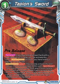 Tapion's Sword card art