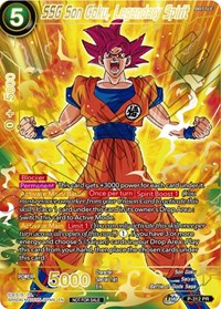 SSG Son Goku, Legendary Spirit (Gold Stamped) card art