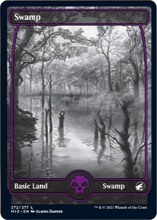 Swamp (272) - Innistrad: Midnight Hunt - Magic: The Gathering