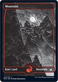 Mountain (274) - Innistrad: Midnight Hunt - Magic: The Gathering card