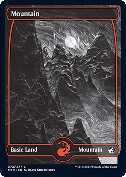 Mountain (274) - Innistrad: Midnight Hunt - Magic: The Gathering