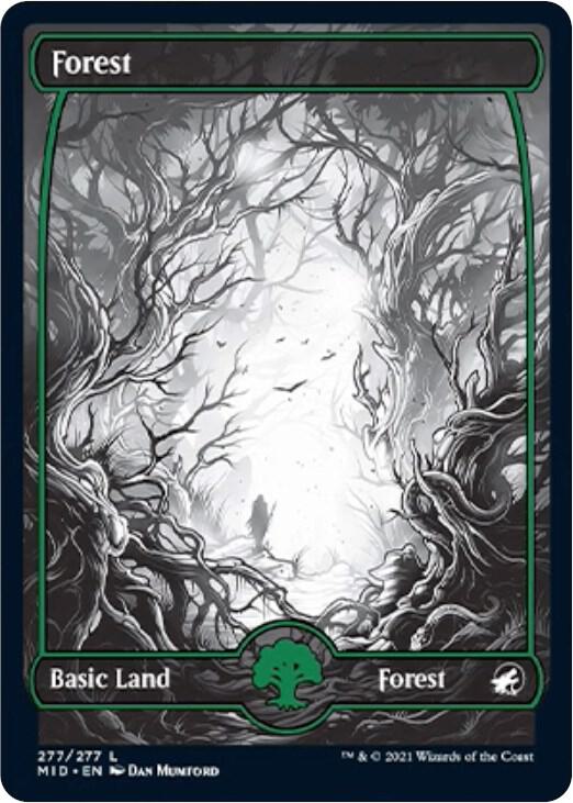 Forest (277) - Innistrad: Midnight Hunt - Magic: The Gathering