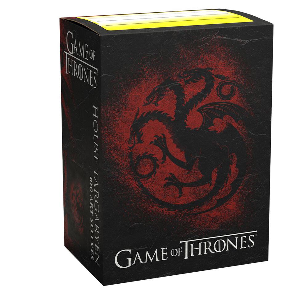 Dragon Shield Game of Thrones Brushed Art Sleeves: House Targaryen - Dragon  Shield Card Sleeves - Card Sleeves - TCGplayer.com