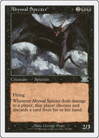 Abyssal Specter (Classic Sixth Edition)