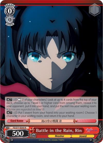 Battle in the Rain, Rin