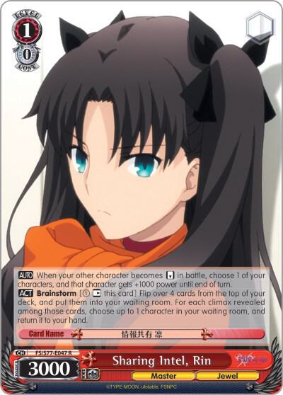 Sharing Intel, Rin