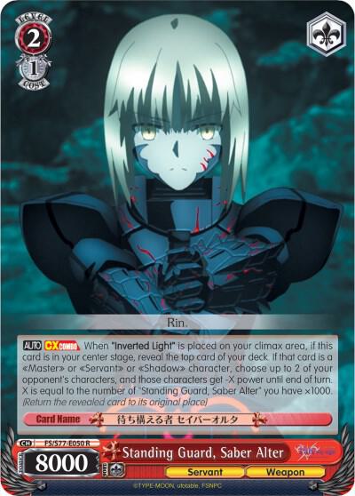 Standing Guard, Saber Alter