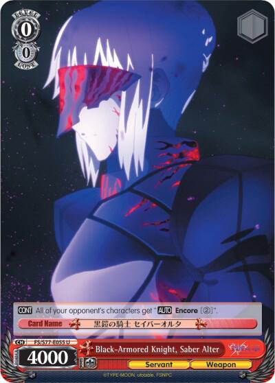 Black-Armored Knight, Saber Alter