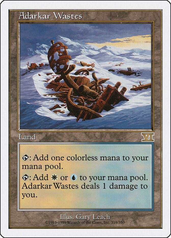 Adarkar Wastes - Classic Sixth Edition - Magic: The Gathering