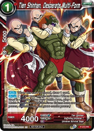 Tien Shinhan, Desperate Multi-Form