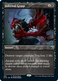 Infernal Grasp (Promo Pack: Innistrad: Midnight Hunt)