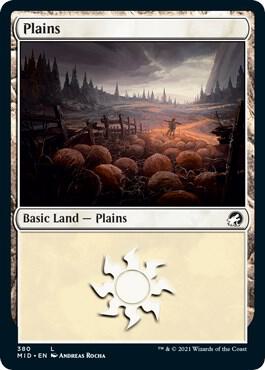 Magic: The Gathering - Plains - Pianura - Shadows Over Innistrad