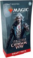 crimson vow draft booster box Innistrad: Collector and 1 Land card Innistrad Crimson Vow Draft Booster