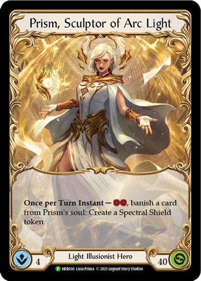 Prism, Sculptor of Arc Light - HER030 Flesh and Blood: Promo Cards card price