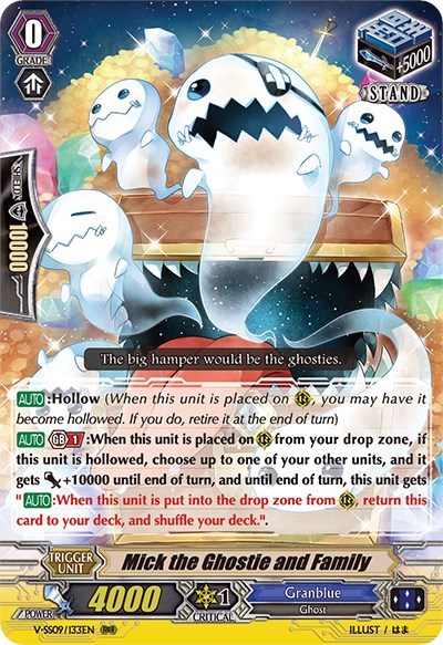 Mick the Ghostie and Family
