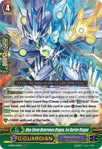 Blue Storm Deterrence Dragon, Ice Barrier Dragon