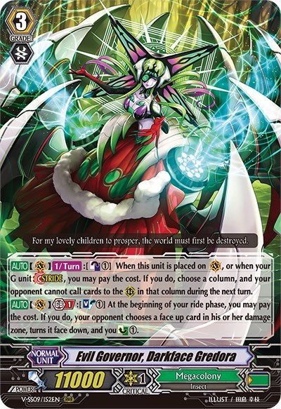 Evil Governor, Darkface Gredora