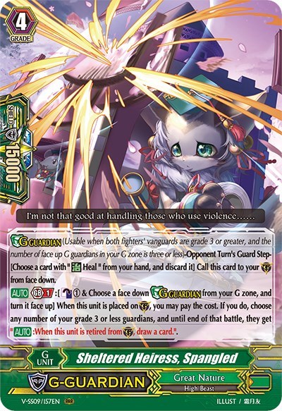 Sheltered Heiress, Spangled