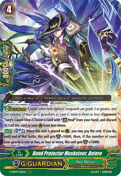 Bond Protector Musketeer, Antero