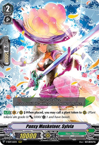 Pansy Musketeer, Sylvia