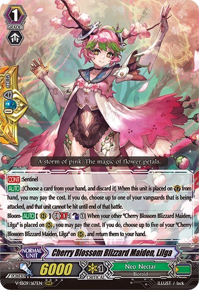 Cherry Blossom Blizzard Maiden, Lilga
