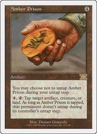 Amber Prison - Classic Sixth Edition - Magic: The Gathering card