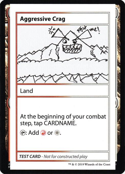 Aggressive Crag (No PW Symbol)