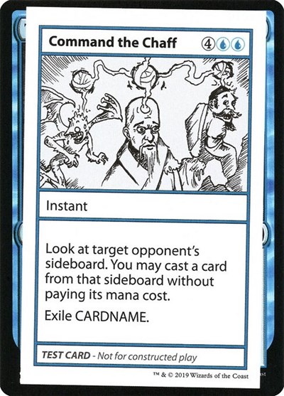 Command the Chaff (No PW Symbol)