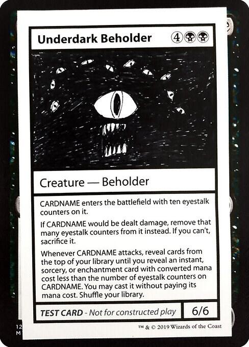Underdark Beholder (No PW Symbol)