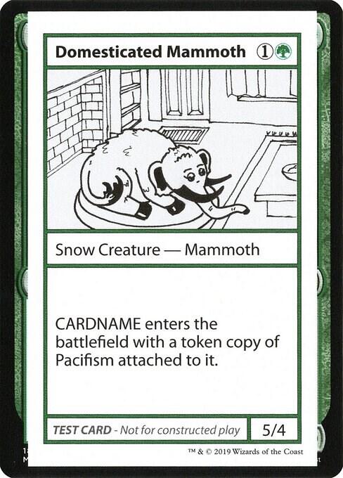 Domesticated Mammoth (No PW Symbol)