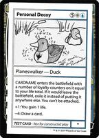 MTG Personal Decoy 1枚 Personal Decoy (No PW Symbol) - Mystery Booster: Convention