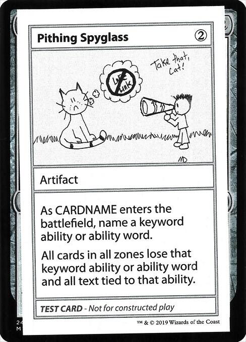 Pithing Spyglass (No PW Symbol)