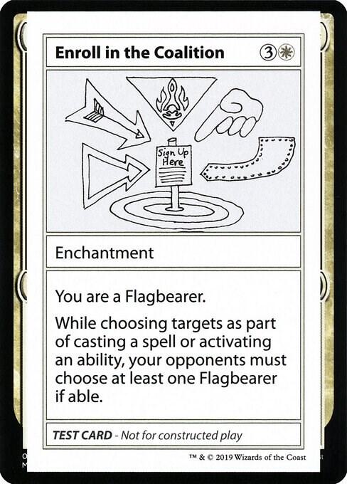 Enroll in the Coalition (No PW Symbol)