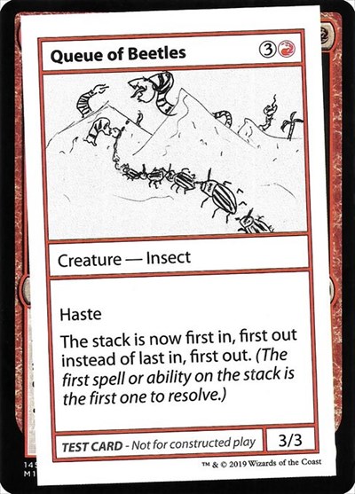Queue of Beetles (No PW Symbol)