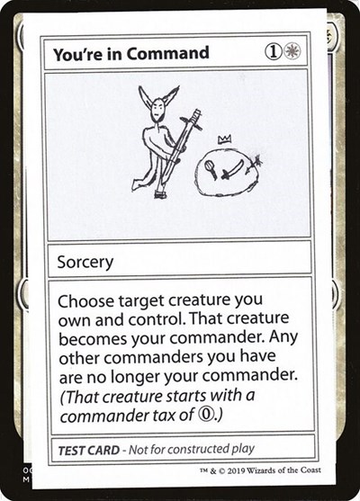 You're In Command (No PW Symbol)