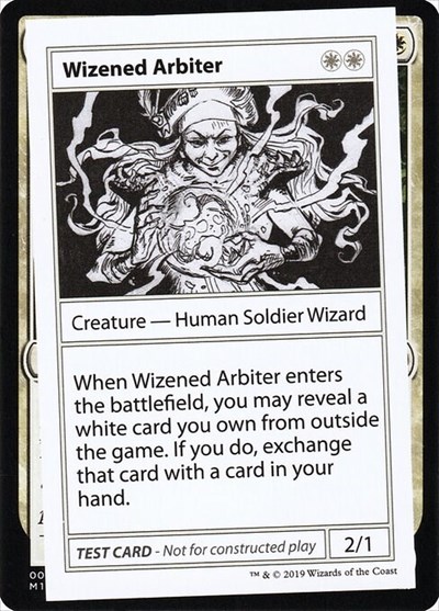 Wizened Arbiter (No PW Symbol)