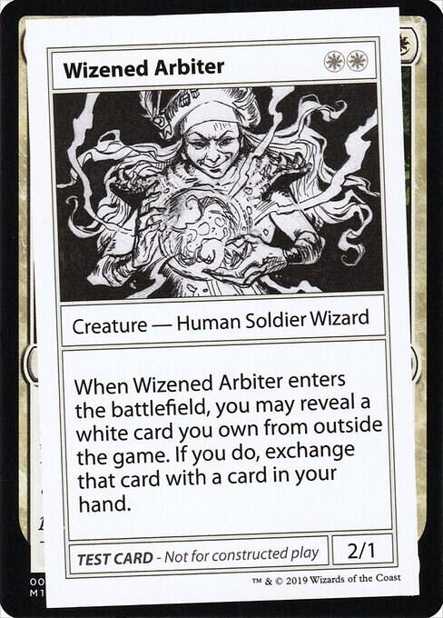 Wizened Arbiter (No PW Symbol)