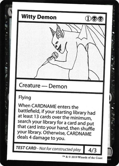 Witty Demon (No PW Symbol)