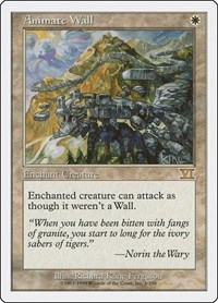 Animate Wall - Classic Sixth Edition - Magic: The Gathering card