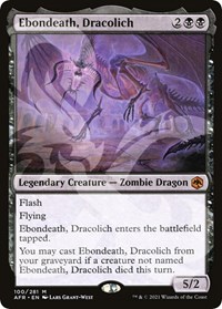 Ebondeath, Dracolich (Foil)