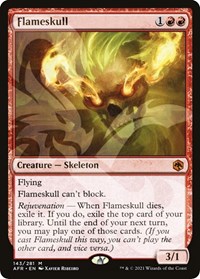 Flameskull - AFR Ampersand Promos - Magic: The Gathering card
