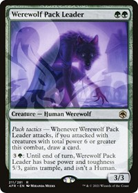 Werewolf Pack Leader (Foil)