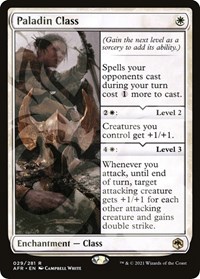 Paladin Class - Afr Ampersand Promos