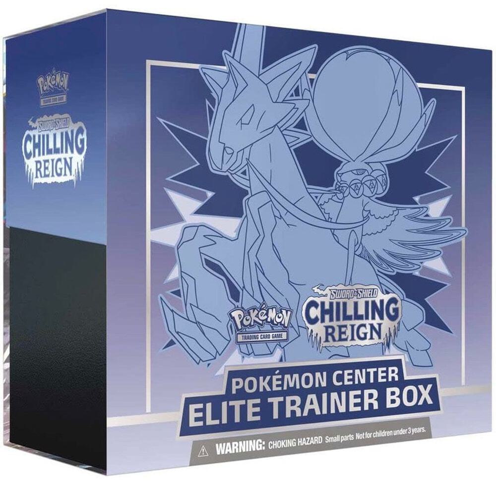 Chilling Reign Pokemon Center Elite Trainer Box [Ice Rider Calyrex