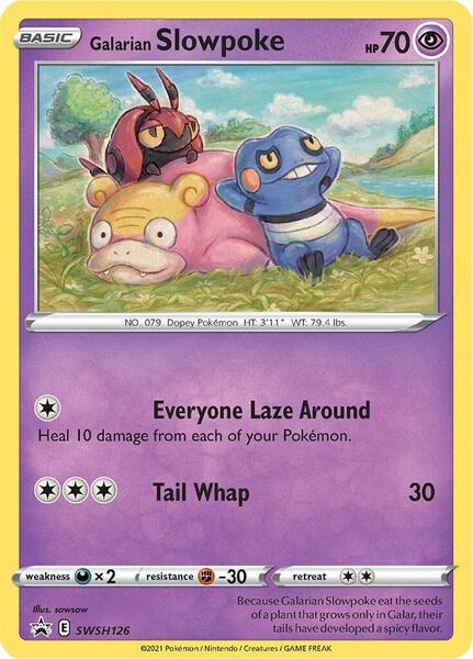 Galarian Slowpoke card image