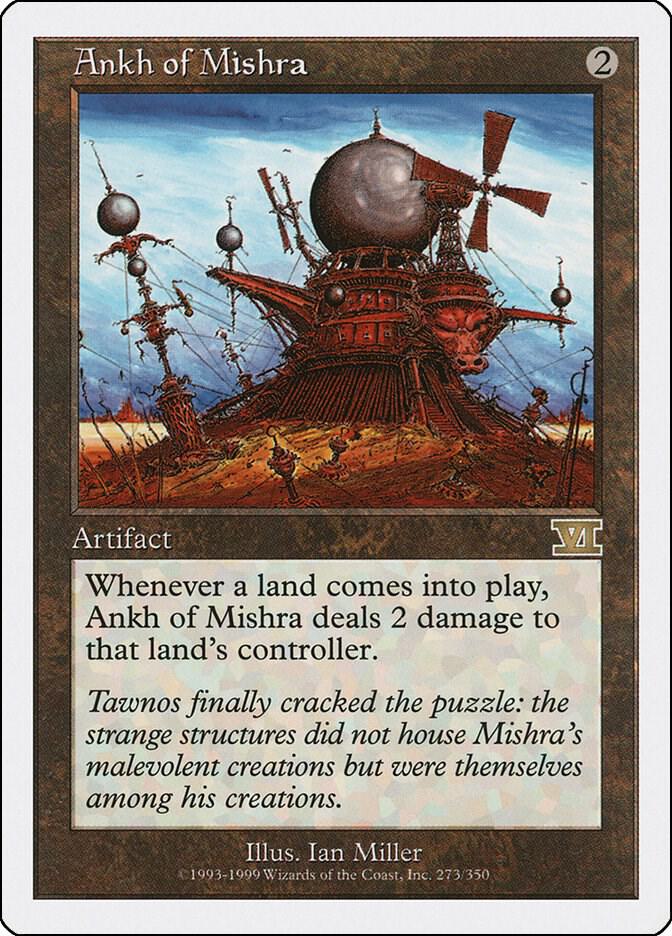 Ankh of Mishra - Classic Sixth Edition - Magic: The Gathering