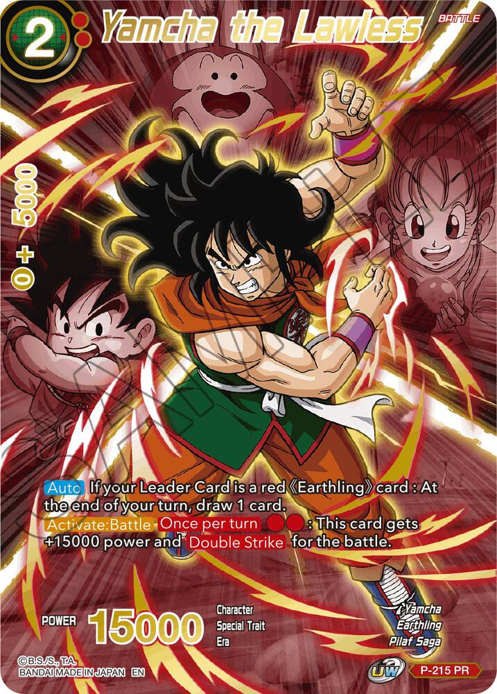 Yamcha the Lawless (Alternate Art) - Special Anniversary Set 2021