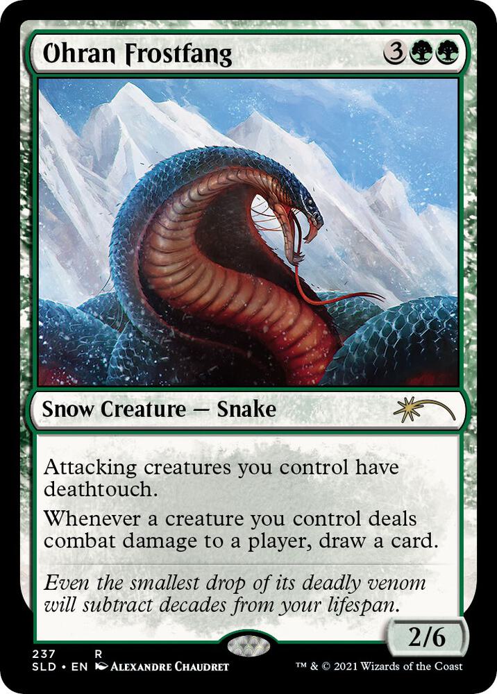 遊戯王OCG 氷霊 クジラ Ohran Frostfang - Secret Lair Drop Series - Magic: The Gathering