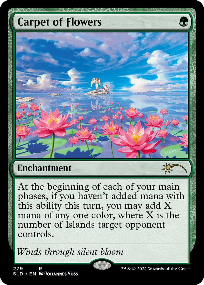 Carpet of Flowers - Secret Lair Drop Series - Magic: The Gathering